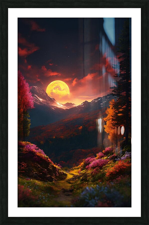 Beautiful nature Picture Frame print
