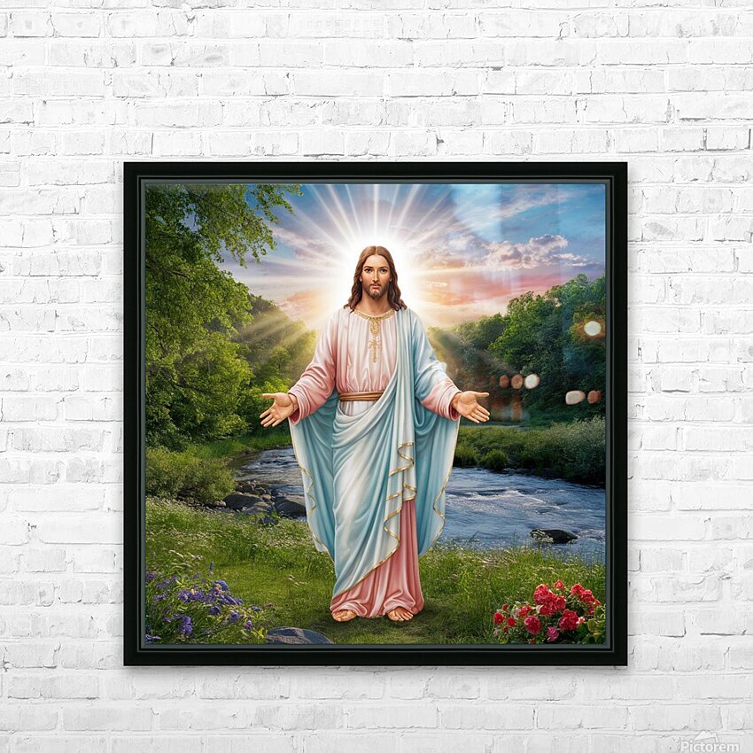 highly detailed 8k image of jesus christ by Samir hosny Wall Art