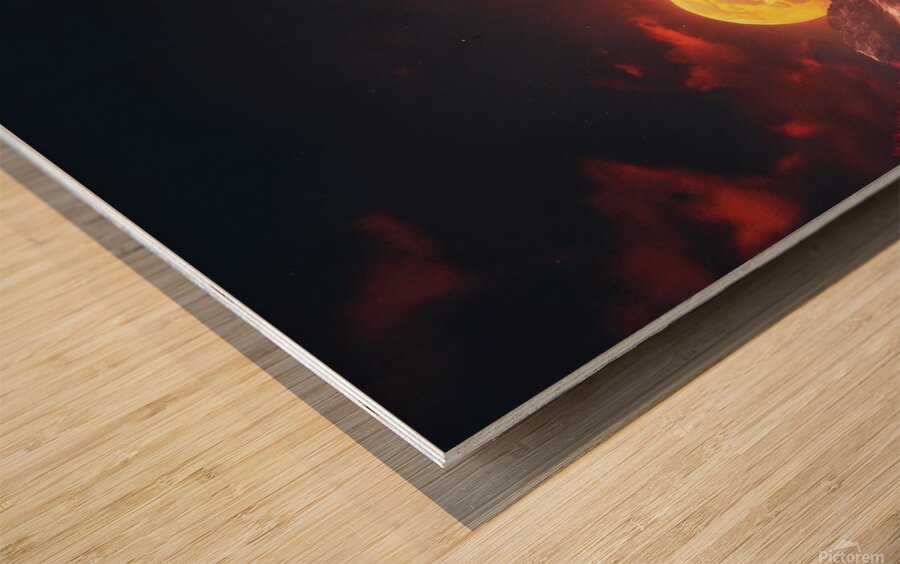 Beautiful nature Wood print