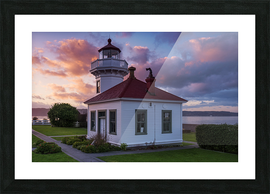 Mukilteo Lighthouse Picture Frame print