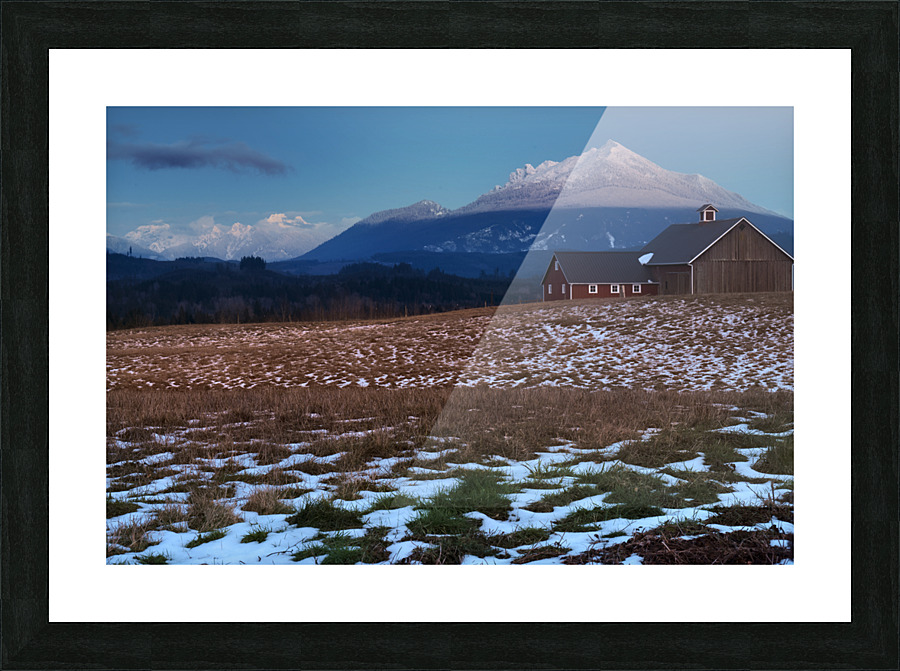 Mt Pilchuck  Picture Frame print