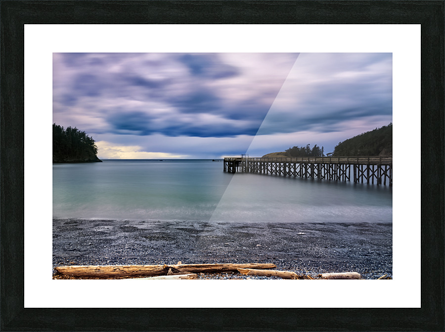 Bowman Bay Picture Frame print