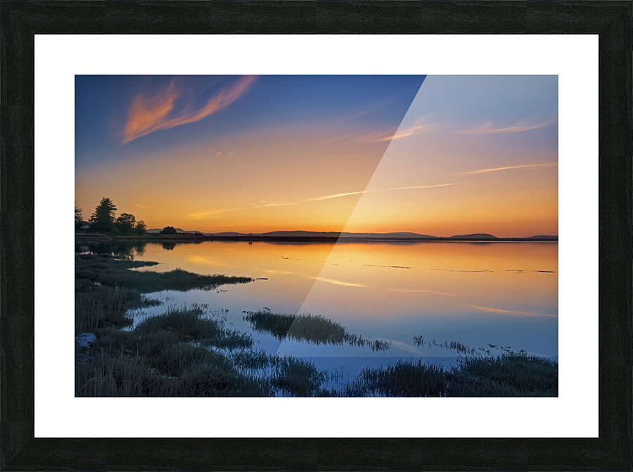 Lopez Sunset Picture Frame print