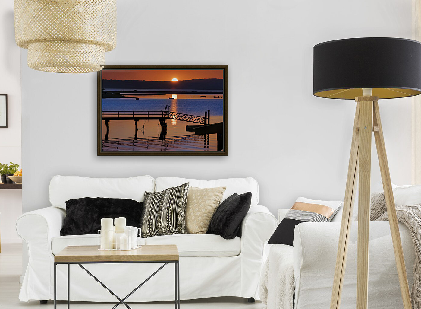 Midsummer Lopez Sunset Reproduction