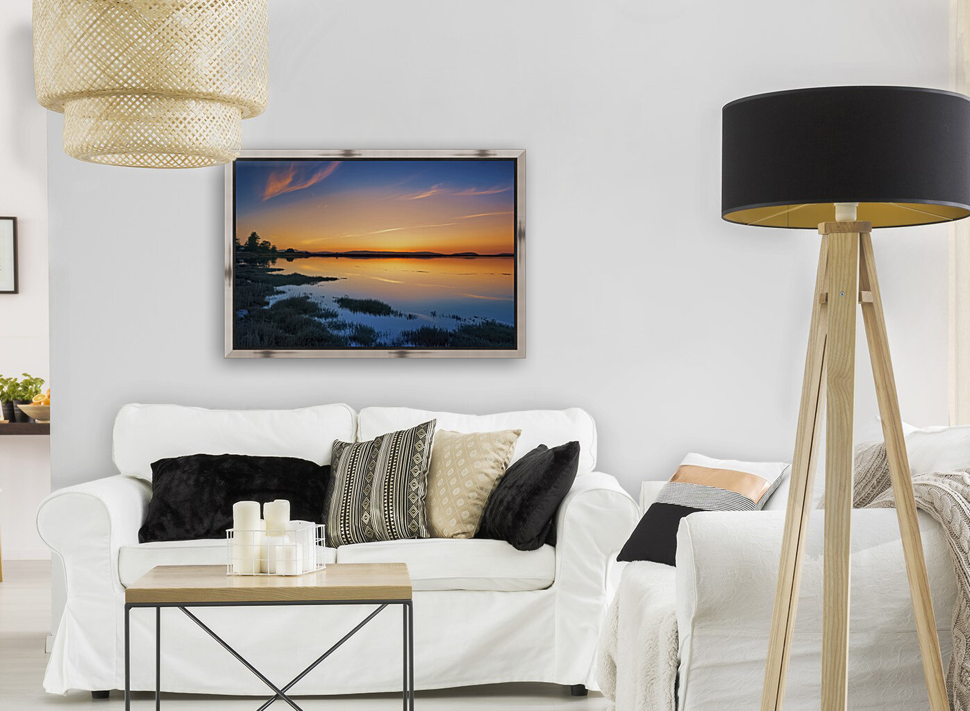 Lopez Sunset Reproduction