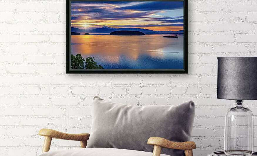 Salish Sea Sunrise by Paul Harrett Photography