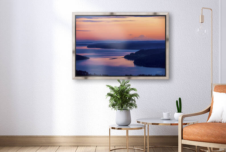 Puget Sound Sunset by Paul Harrett Photography