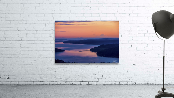 Puget Sound Sunset Wall Preview