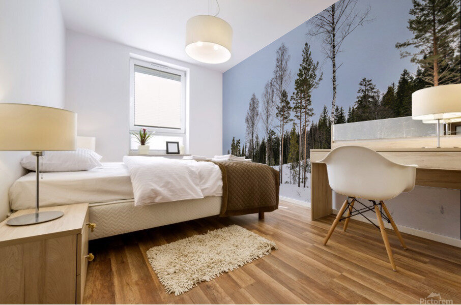Winter Trees Mural print