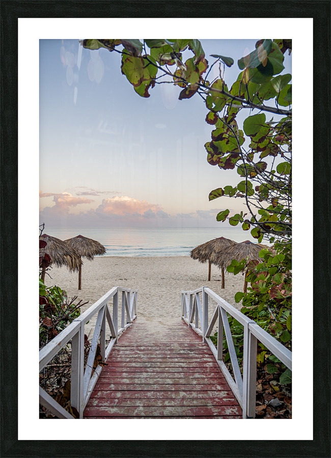 Varadero Beach Picture Frame print