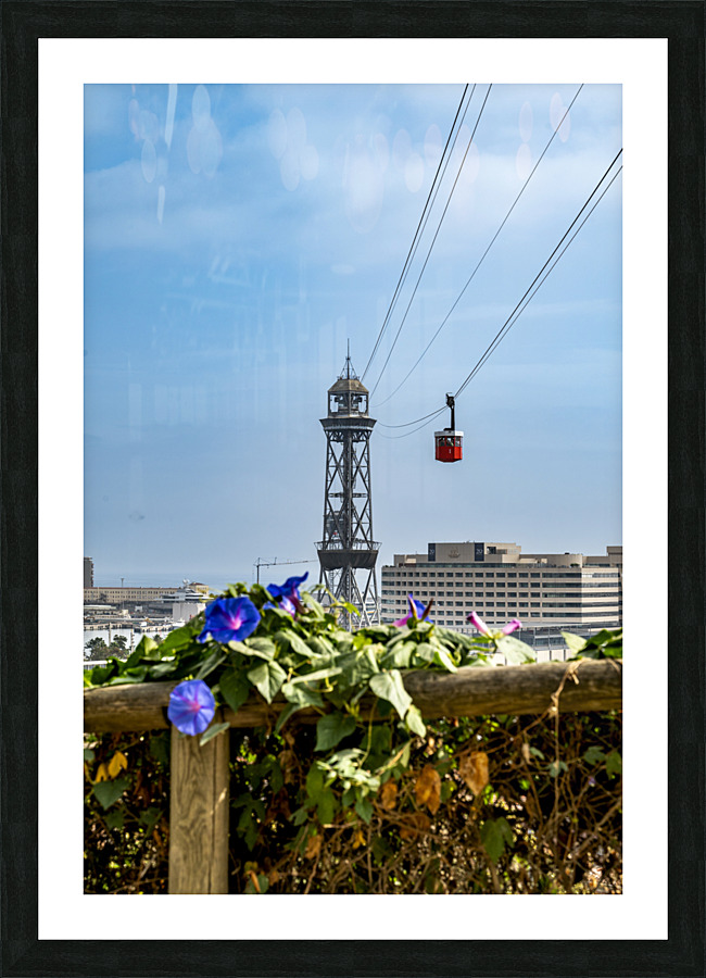 Barcelona Picture Frame print