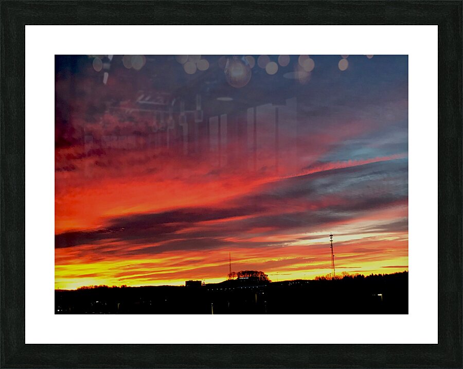 North Carolina Sunset Picture Frame print
