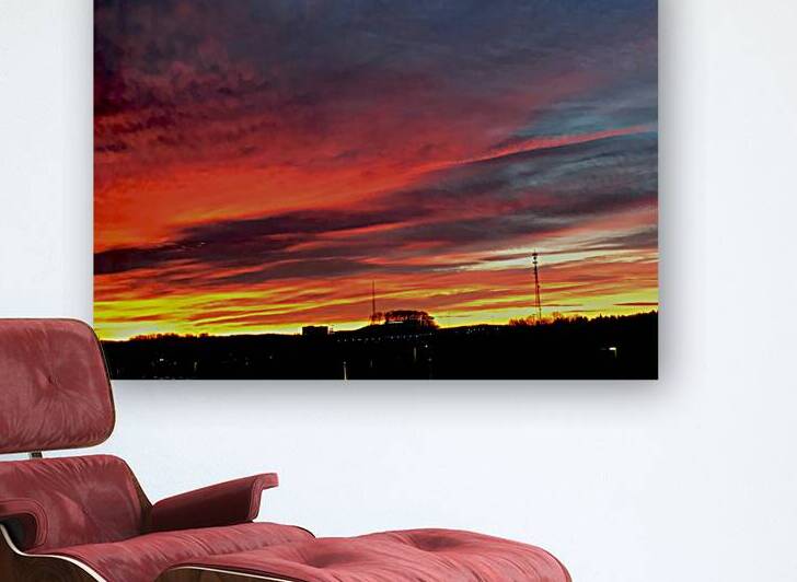 North Carolina Sunset Reproduction