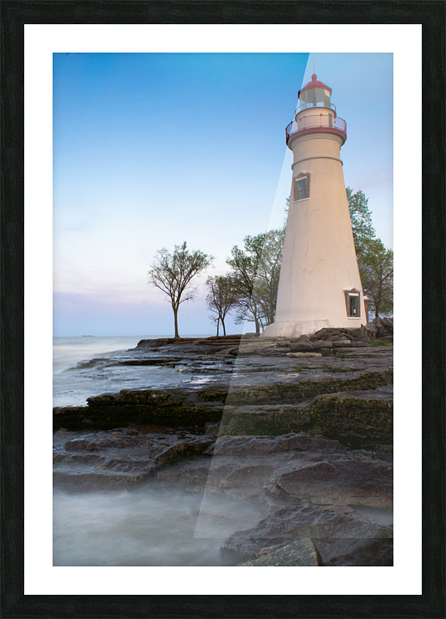 Marblehead Light Picture Frame print