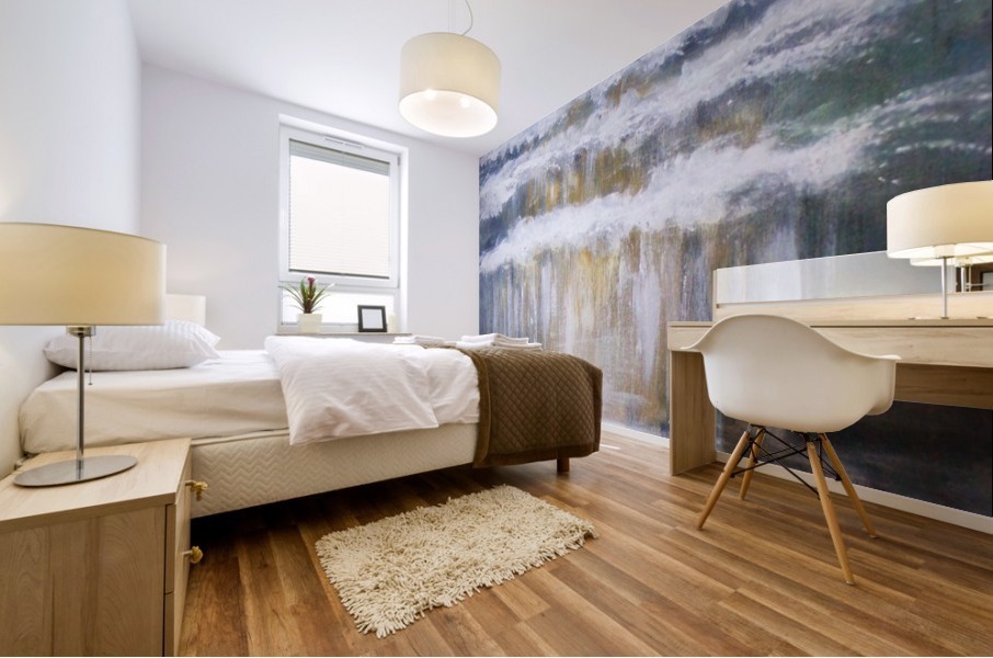 Cloud busting  Mural print