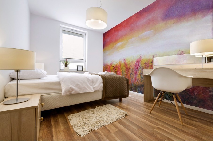 Wildflower Daze Mural print