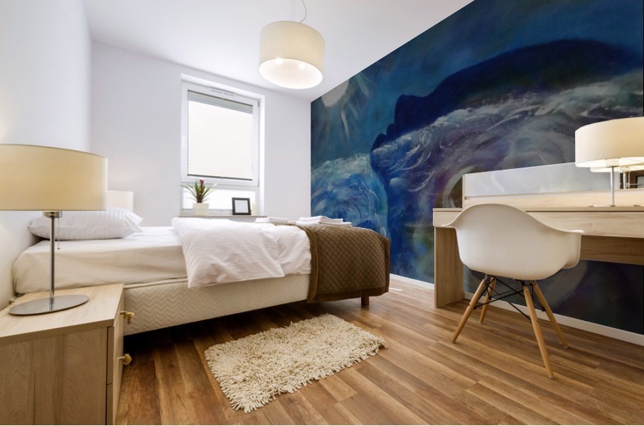 Emergence  Mural print