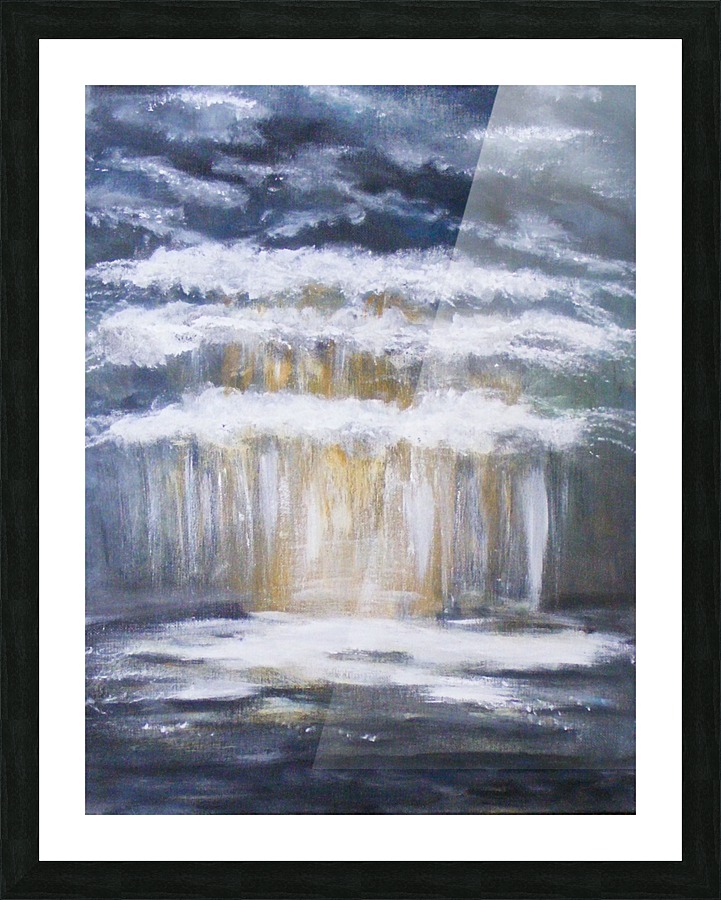 Cloud busting  Picture Frame print