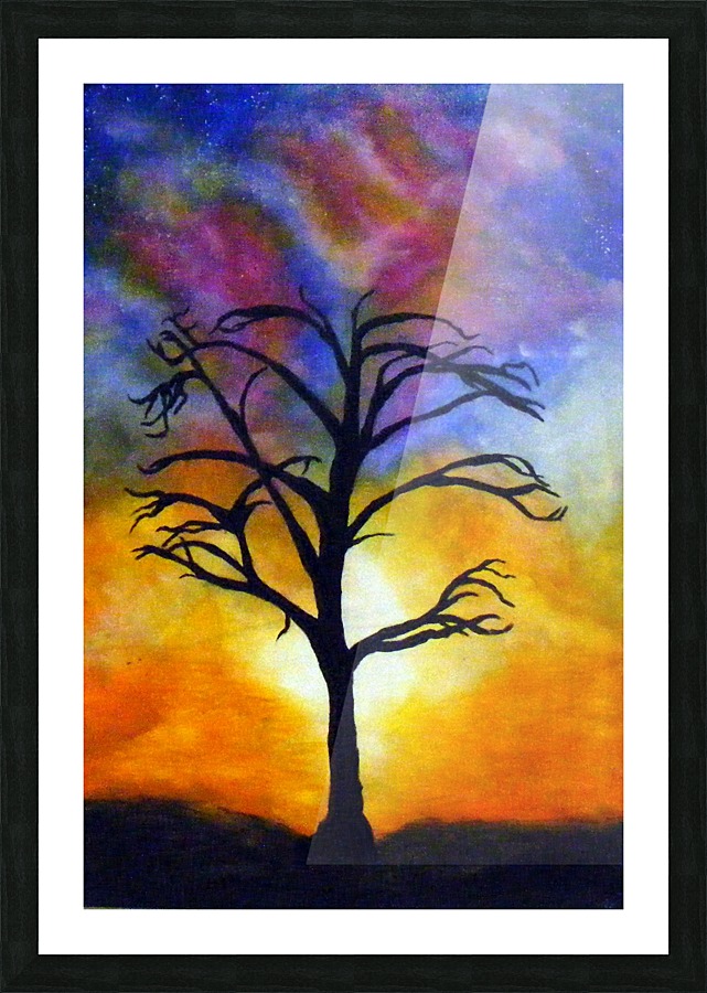 Natures Dichotomy Picture Frame print