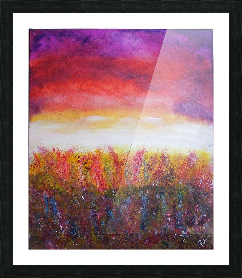 Wildflower Daze Picture Frame print