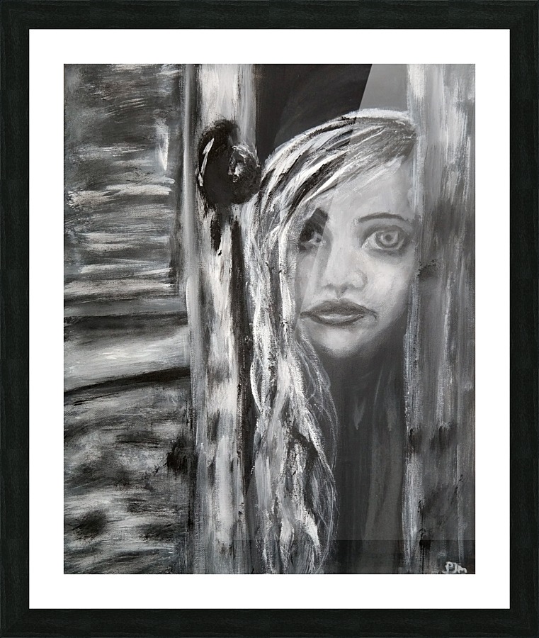 Curious Innocence Picture Frame print