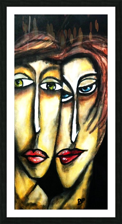 CUT FROM THE SAME CLOTH Picture Frame print