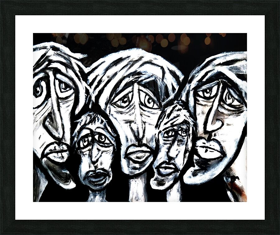 AGING GRACELESSLY Picture Frame print