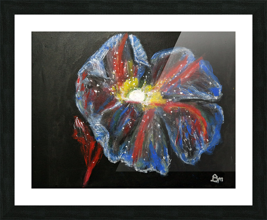 Flower Power Picture Frame print