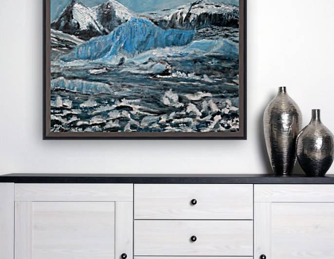 Cool Blue by WINDHAVEN CREATIONS 