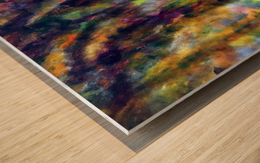 Cascade Wood print