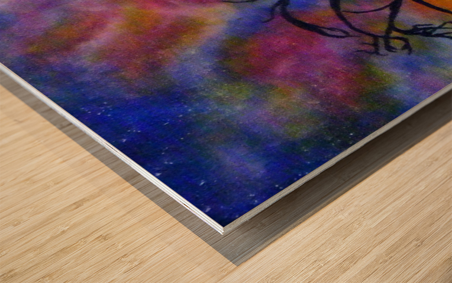 Natures Dichotomy Wood print