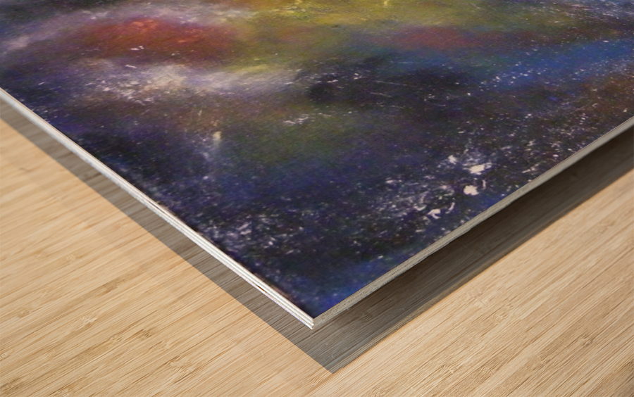 Flow Wood print