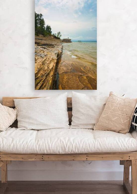 Vertical Lake Michigan Wall Art by Abellard Photography