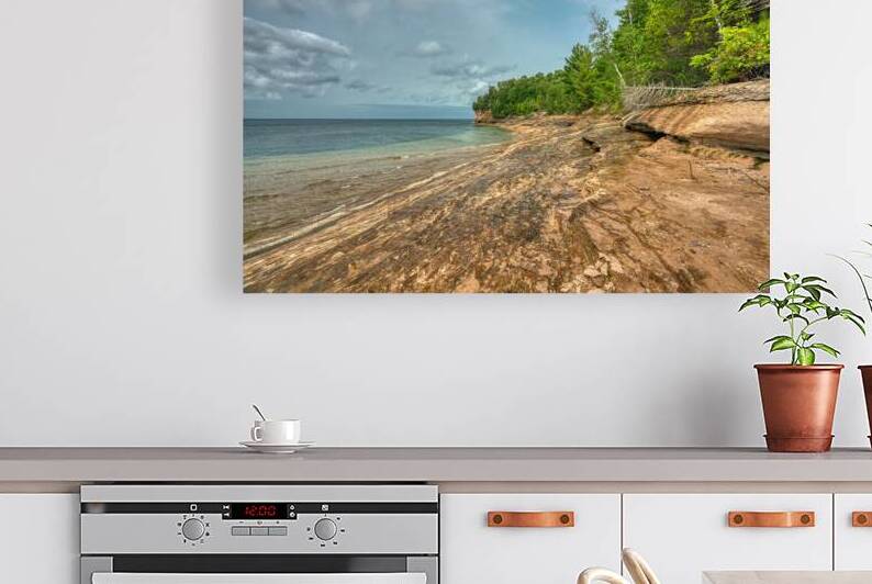 Michigan’s Upper Peninsula Rocky Beach Wall Art by Abellard Photography