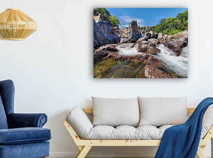 Multi-Frame Canvas Wall Art of Johnston Shut-Ins State Park by Abellard Photography
