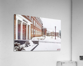 North Hall- Winter Acrylic Print