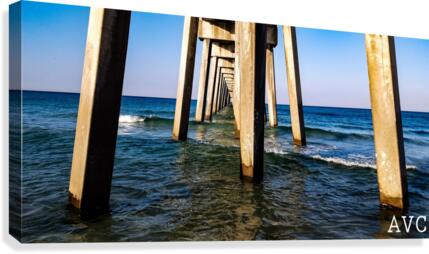 Good Morning Pier Canvas Print