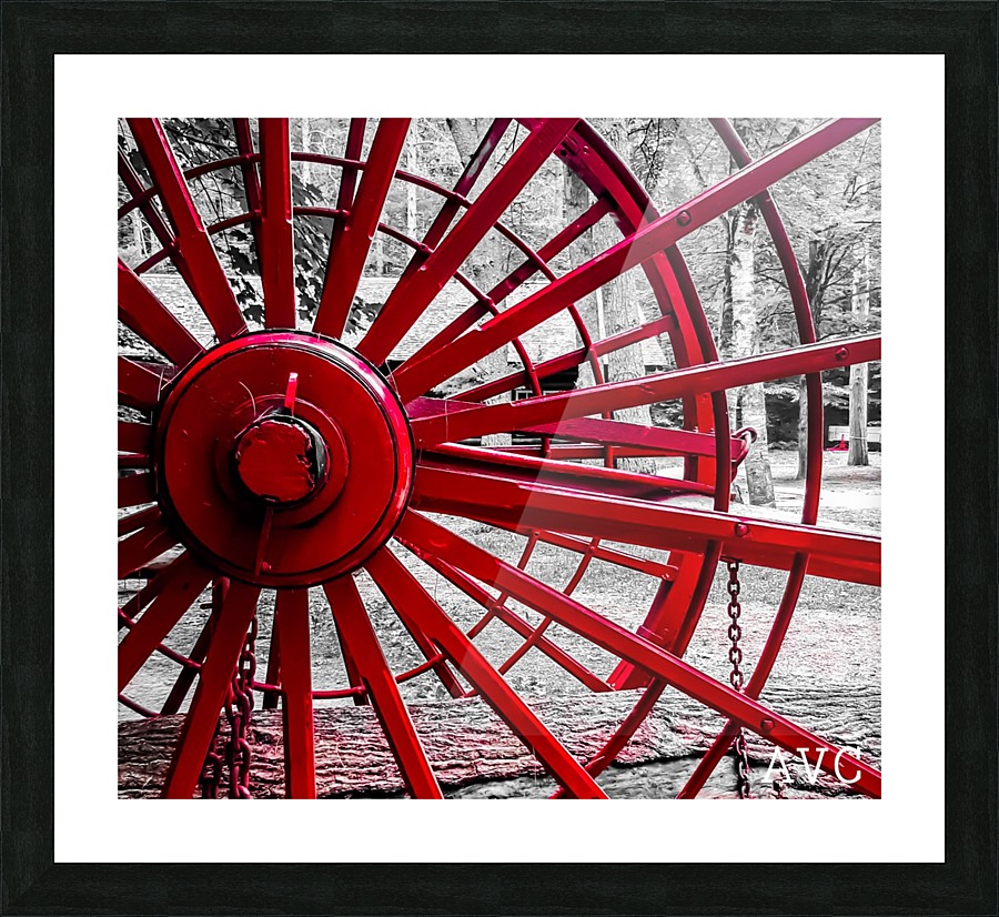 Wagon Wheel Impression et Cadre photo
