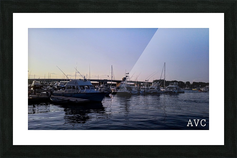 Small Harbor Picture Frame print