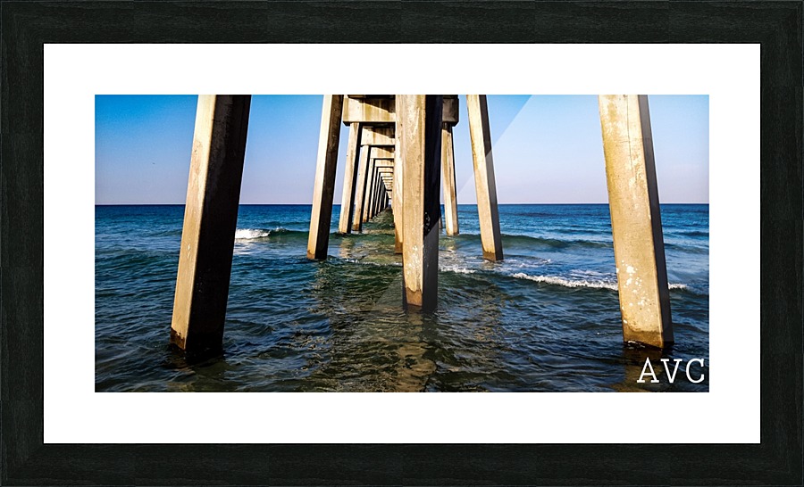 Good Morning Pier Picture Frame print