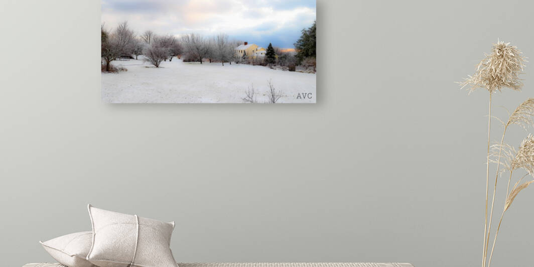 Winter Cottage Reproduction