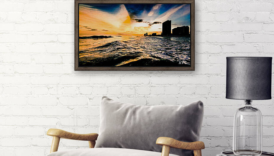 Golden Waves Reproduction