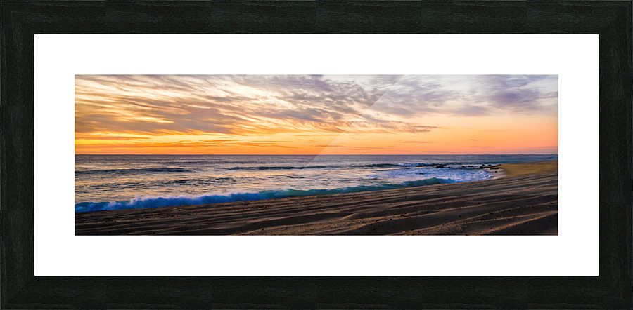 Baja Sunset Wide Picture Frame print