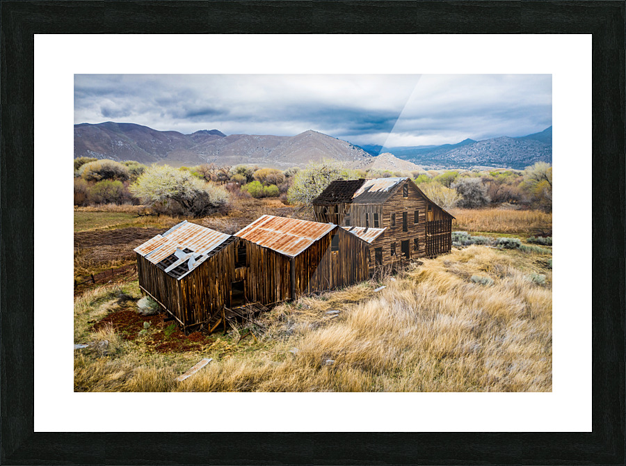 Abandoned Barn Picture Frame print