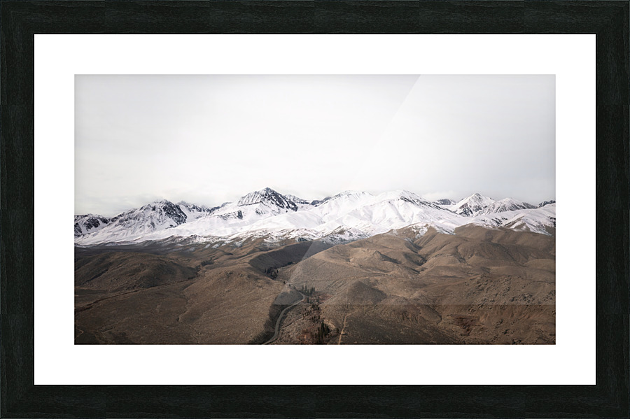 Big Pine Vista Picture Frame print