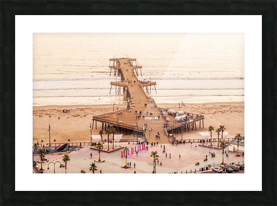 Pismo Pier Picture Frame print