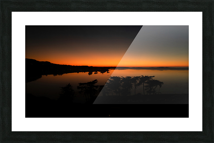 Los Osos Sunset Picture Frame print