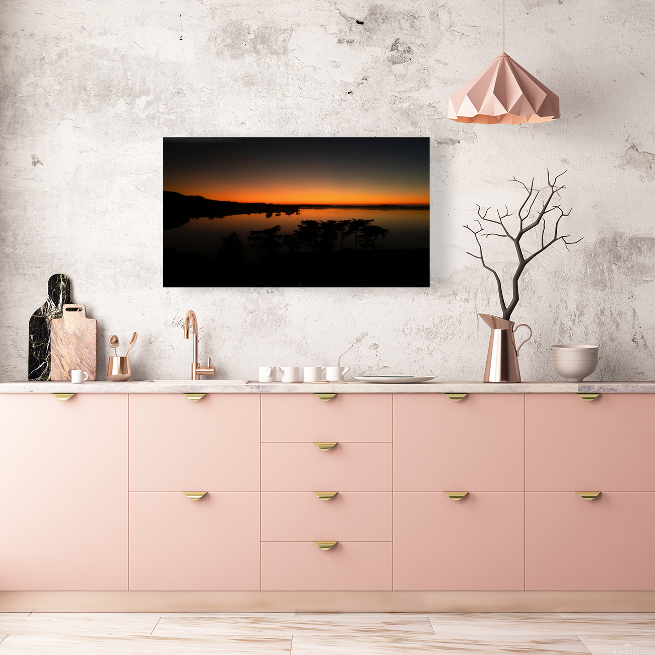 Los Osos Sunset Reproduction