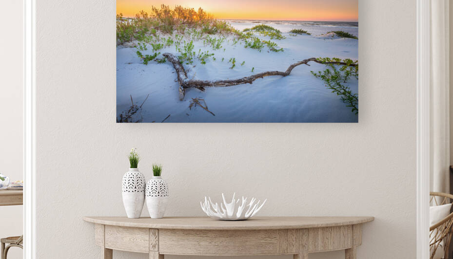Florida Sunrise Driftwood Gulf Islands National Seashore by Jordan Hill Photography
