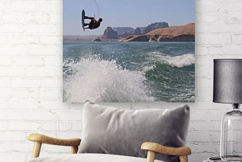 Lake Powell Wakeboarding by Jenni OBrien